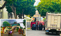 H&#224; Nội: Ch&#225;y tại nh&#224; m&#225;y bia, kh&#243;i đen cuồn cuộn