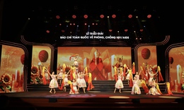 Lễ trao Giải B&#225;o ch&#237; ph&#242;ng, chống HIV/AIDS 2025: Ho&#224;n tất tổng duyệt, chuẩn bị cho đ&#234;m vinh danh tối nay