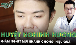 Hướng dẫn c&#225;ch bấm huyệt nghinh hương giảm nghẹt mũi