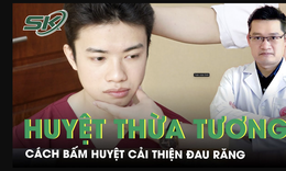 Hướng dẫn c&#225;ch bấm huyệt thừa tương cải thiện đau răng