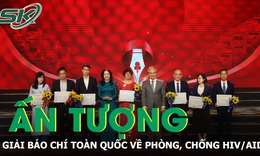 Ấn tượng Lễ trao Giải B&#225;o ch&#237; to&#224;n quốc về ph&#242;ng, chống HIV/AIDS