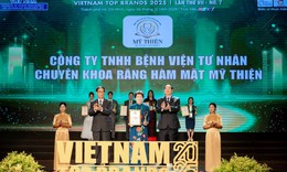 Bệnh viện Mỹ Thiện đạt Top 10 Răng H&#224;m Mặt Việt Nam – Điểm s&#225;ng cho phục hồi khe hở m&#244;i v&#242;m
