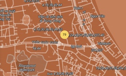 Bản đồ chất lượng kh&#244;ng kh&#237; H&#224; Nội