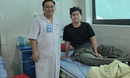 Cứu sống bệnh nhân bị tai nạn giao thông trong tình trạng nguy kịch