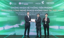 Mắt Sài Gòn được vinh danh hệ thống tiên phong về công nghệ Phaco Không Dao