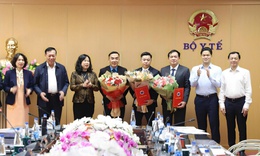 Bộ Y tế công bố quyết định điều động, bổ nhiệm, bổ nhiệm lại lãnh đạo một số đơn vị
