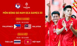 Lịch thi đấu bóng đá hôm nay 18/12: U22 Việt Nam đại chiến U22 Thái Lan