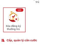 Người dân có thể xóa đăng ký thường trú trên VNeID như thế nào?
