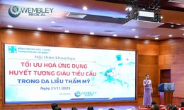 Hội thảo tối ưu h&#243;a ứng dụng huyết tương gi&#224;u tiểu cầu trong da liễu - thẩm mỹ: Bứt ph&#225; hiệu quả trong thực h&#224;nh l&#226;m s&#224;ng