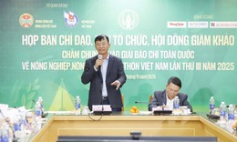 Giải b&#225;o ch&#237; to&#224;n quốc về n&#244;ng nghiệp, n&#244;ng d&#226;n, n&#244;ng th&#244;n năm 2025 c&#243; tổng giải thưởng hơn 500 triệu đồng