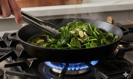 Cách chế biến cải bó xôi thành món ngon, tốt cho sức khỏe