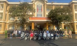 Phóng xe rú ga giữa đêm gây náo loạn, 28 thanh thiếu niên chịu hình thức giáo dục đặc biệt