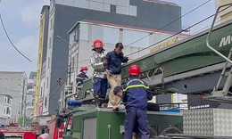 Kịp thời giải cứu 8 người mắc kẹt trong vụ cháy nhà trọ ở Bắc Ninh