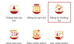 Cách đăng ký thủ tục đăng ký thông tin cư trú cho con qua VNeID
