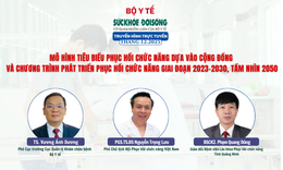 Truyền hình trực tuyến: Mô hình tiêu biểu phục hồi chức năng dựa vào cộng đồng và chương trình phát triển phục hồi chức năng giai đoạn 2023–2030, tầm nhìn 2050