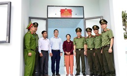 Công an tỉnh Khánh Hòa bàn giao căn nhà thứ 11 trong 'Chiến dịch Quang Trung'