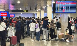 Phân luồng giao thông kết nối ra-vào nhà ga hành khách Tân Sơn Nhất dịp Tết