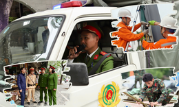 Công an Hà Nội tăng cường kiểm soát, đảm bảo an ninh trật tự khu vực trận địa pháo hoa