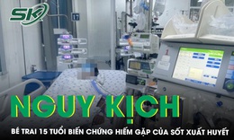 Bé trai 15 tuổi nguy kịch vì biến chứng hiếm gặp của sốt xuất huyết