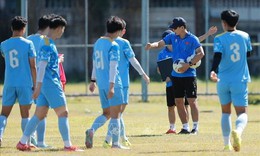 SEA Games 33: U22 Việt Nam tập luyện, chuẩn bị cho trận đấu quan trọng gặp U22 Malaysia