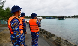 Đặc khu Trường Sa chủ động ứng ph&#243; &#225;p thấp nhiệt đới