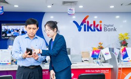 Vikki Digital Bank tấp nập đ&#243;n kh&#225;ch tới giao dịch