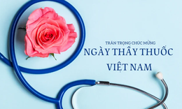 Những mẫu thiệp ch&#250;c mừng ng&#224;y Thầy thuốc Việt Nam 27/2 đẹp nhất