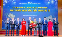 Đẩy mạnh ứng dụng kỹ thuật cao, hiện đại ho&#225; chuy&#234;n ng&#224;nh huyết học - truyền m&#225;u