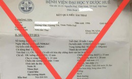Cảnh báo mạo danh Bệnh viện Trường Đại học Y Dược Huế trả kết quả siêu âm
