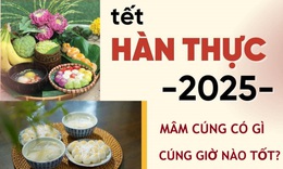 Mâm cúng Tết Hàn thực 2025 đầy đủ có gì? Nên cúng vào giờ nào tốt?