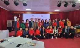 Nâng cao năng lực cho cán bộ, hội viên Chữ thập đỏ trong hoạt động cứu trợ nhân đạo