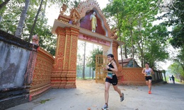 Dược sĩ Nguyễn Thị Trà Giang xuất sắc dẫn đầu top nữ 42 km tại Aikya Cross Country marathon Trà Vinh 2025