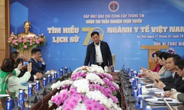 Gần 30.000 lượt dự thi trắc nghiệm ‘Tìm hiểu lịch sử 70 năm ngành Y tế Việt Nam’