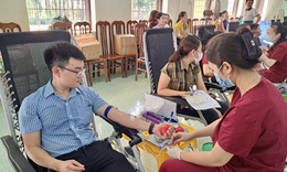 Hơn 500 người tại Quảng Bình tham gia ngày hội hiến máu
