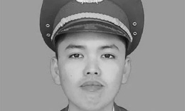 Thăng hàm vượt cấp Thượng úy Nguyễn Đăng Khải hy sinh khi bắt tội phạm ở Quảng Ninh