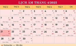 Lịch âm 21/4 - Âm lịch hôm nay 21/4 - Lịch vạn niên ngày 21/4/2025