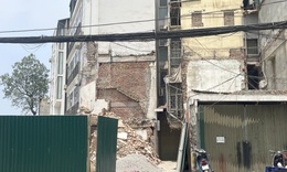 Cận cảnh rào chắn, giải phóng mặt bằng dự án đường Vành đai 1