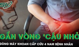 Dùng máy khoan cấp cứu 4 nam bệnh nhân gắn vòng tăng khoái cảm ‘cậu nhỏ’