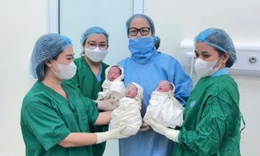 Mổ đẻ thành công ca sinh 3 tự nhiên hiếm gặp