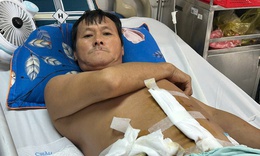 Hoàn cảnh khó khăn của gia đình người đàn ông dân tộc H'Mông cần được giúp đỡ để điều trị bệnh
