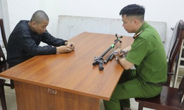 Bắt ổ nhóm táo tợn dùng hung khí cướp, trộm tài sản