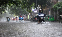 Nhiều khu vực có mưa dông vào chiều và tối