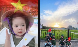 'Mầm non yêu nước' phủ sóng mạng xã hội dịp lễ 30/4