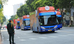 Mẹ Việt Nam anh hùng, Anh hùng LLVT nhân dân sẽ tham gia diễu hành dịp đại lễ 30/4 bằng bus hai tầng