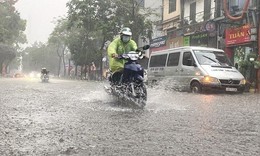 Miền Bắc trời mát, duy trì mưa dông vào chiều tối