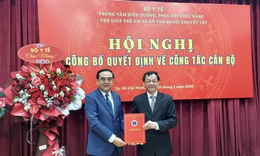 Bộ Y tế công bố quyết định về công tác cán bộ tại TPHCM