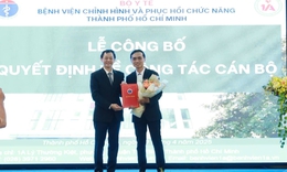 Bộ Y tế bổ nhiệm lãnh đạo Bệnh viện Chỉnh hình & Phục hồi chức năng TPHCM