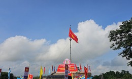 Xúc động Lễ Thượng cờ 'Thống nhất non sông' tại đôi bờ Hiền Lương - Bến Hải
