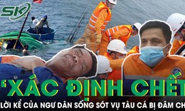 Ngư dân sống sót sau vụ tàu cá bị đâm chìm: 'Lúc ấy xác định chết chứ không sống được'