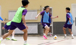 Hôm nay, đội tuyển futsal nữ Việt Nam bắt đầu chinh phục 'đỉnh Phú Sĩ’